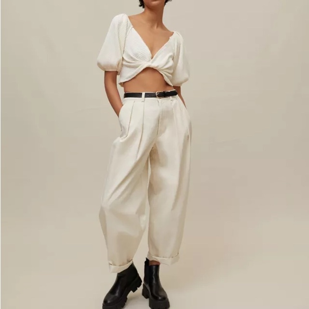 Urban Outfitters UO Lena Twist-front Top